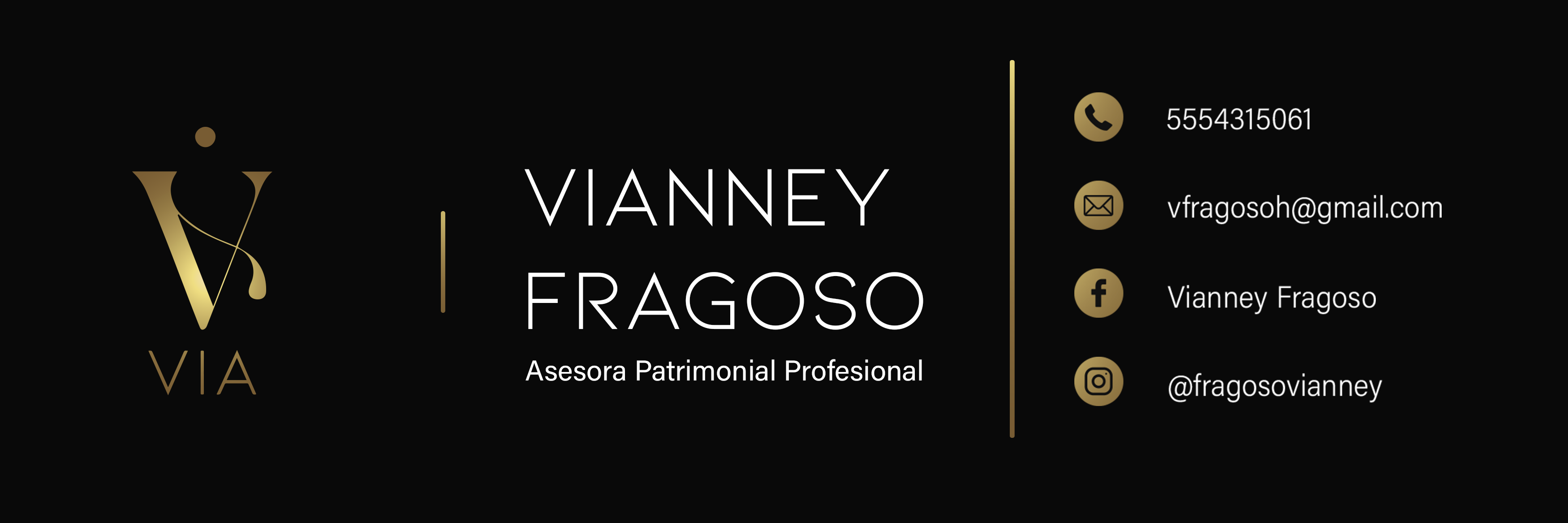 Soy Vianney Fragoso, Asesora Patrimonial y puedes contactarme en Facebook como Vianney Fragoso