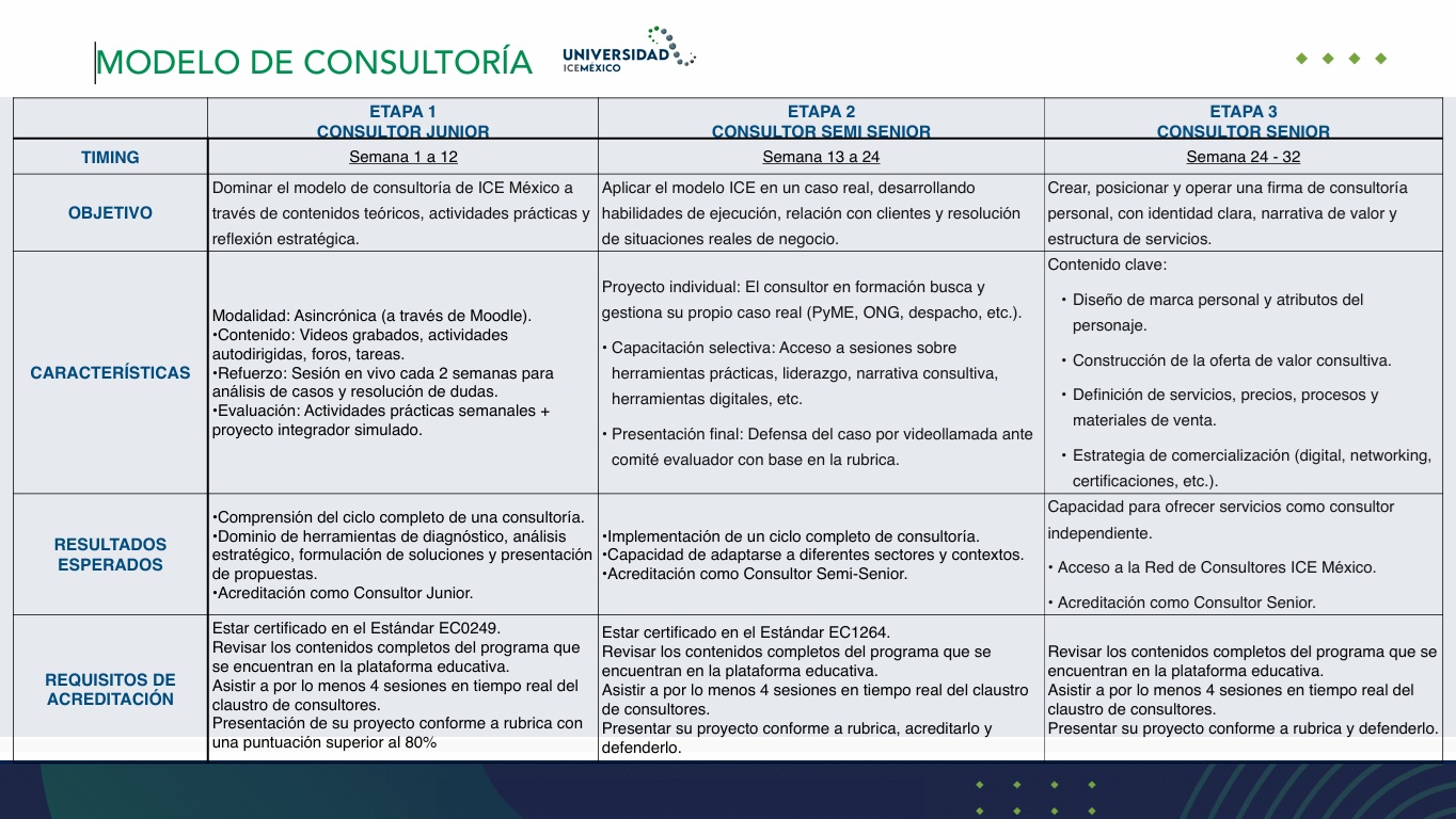 Modelo de Consultoría